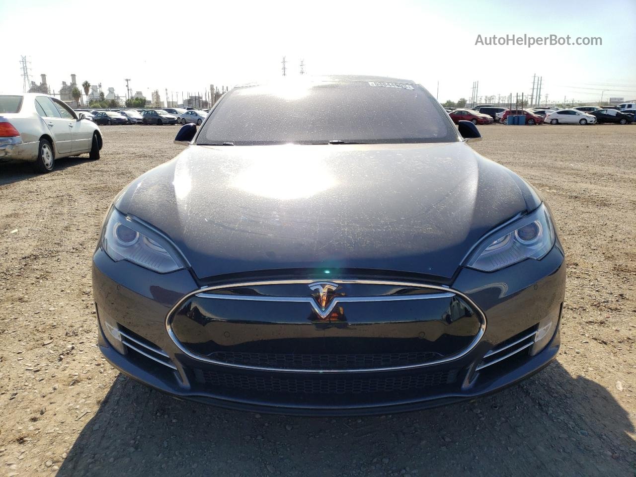 2014 Tesla Model S  Charcoal vin: 5YJSA1H14EFP52950