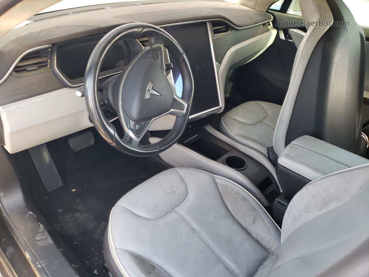 2014 Tesla Model S  Charcoal vin: 5YJSA1H14EFP52950