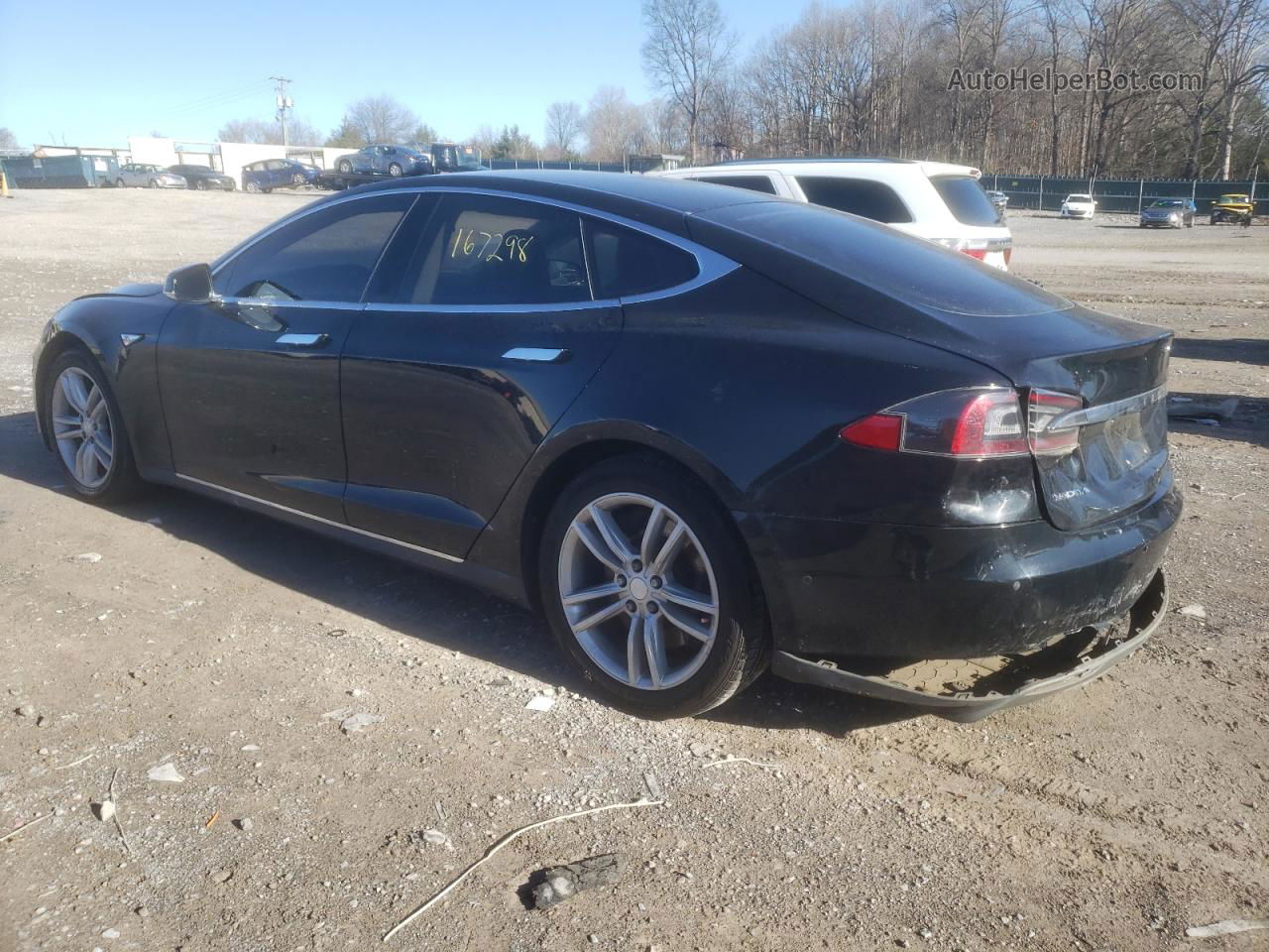 2015 Tesla Model S 85 Черный vin: 5YJSA1H14FFP72794