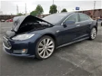 2014 Tesla Model S  Blue vin: 5YJSA1H15EFP34408