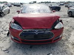 2014 Tesla Model S  Красный vin: 5YJSA1H15EFP38491