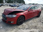 2014 Tesla Model S  Красный vin: 5YJSA1H15EFP38491