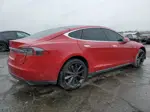 2014 Tesla Model S  Red vin: 5YJSA1H15EFP47871