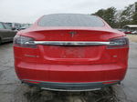 2014 Tesla Model S  Red vin: 5YJSA1H15EFP47871