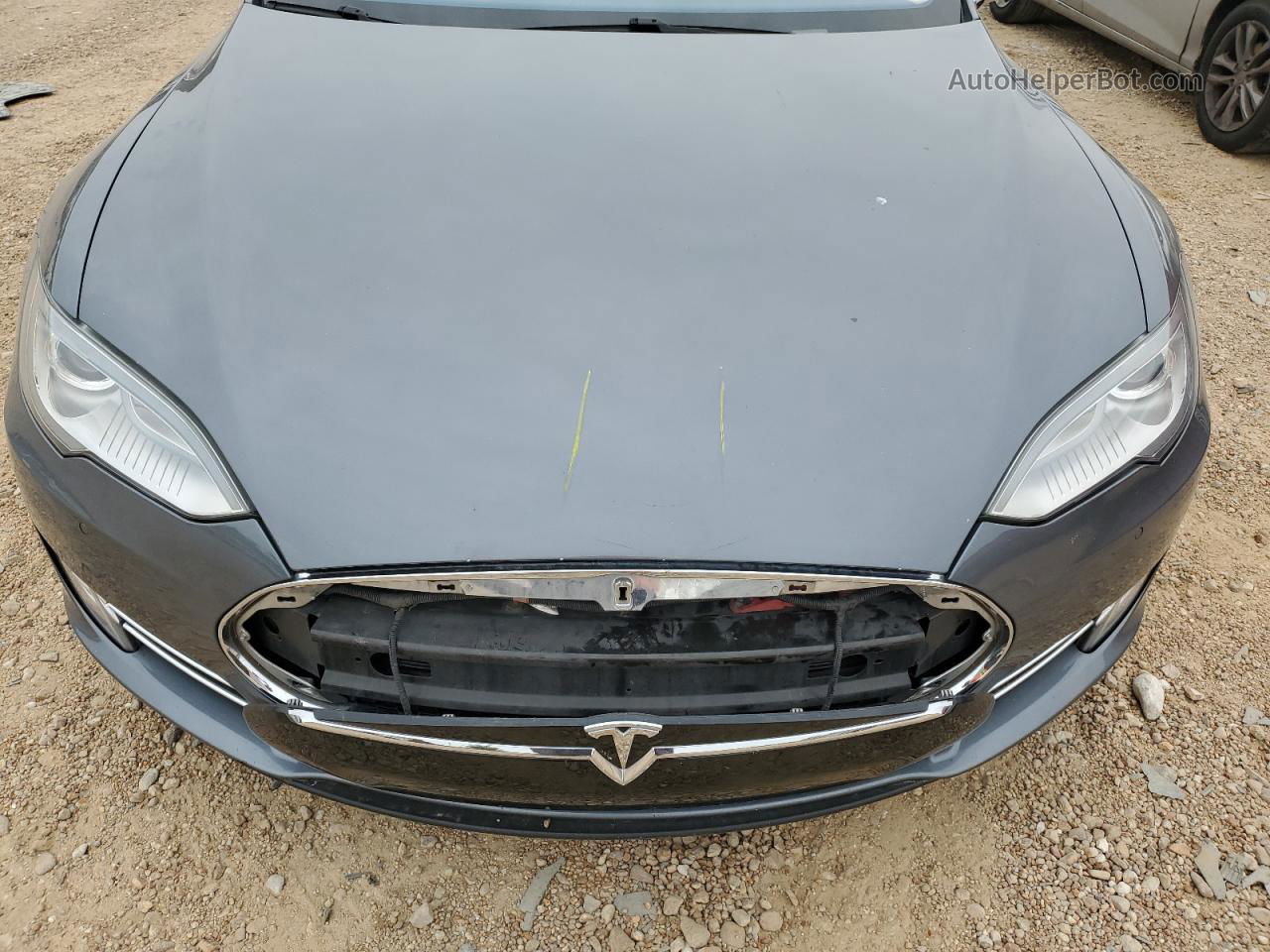 2014 Tesla Model S  Gray vin: 5YJSA1H15EFP49765