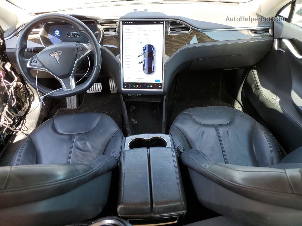 2014 Tesla Model S  Синий vin: 5YJSA1H15EFP58059