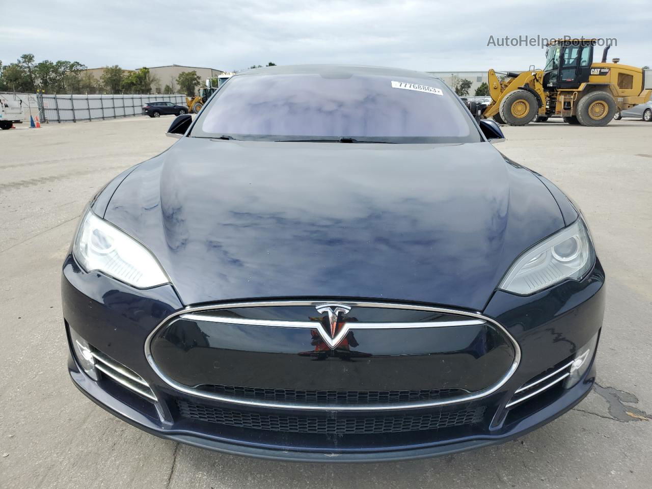 2014 Tesla Model S  Blue vin: 5YJSA1H16EFP28519