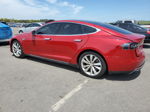 2014 Tesla Model S  Red vin: 5YJSA1H16EFP32800