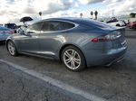 2014 Tesla Model S  Gray vin: 5YJSA1H16EFP40850