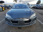 2014 Tesla Model S  Gray vin: 5YJSA1H16EFP40850