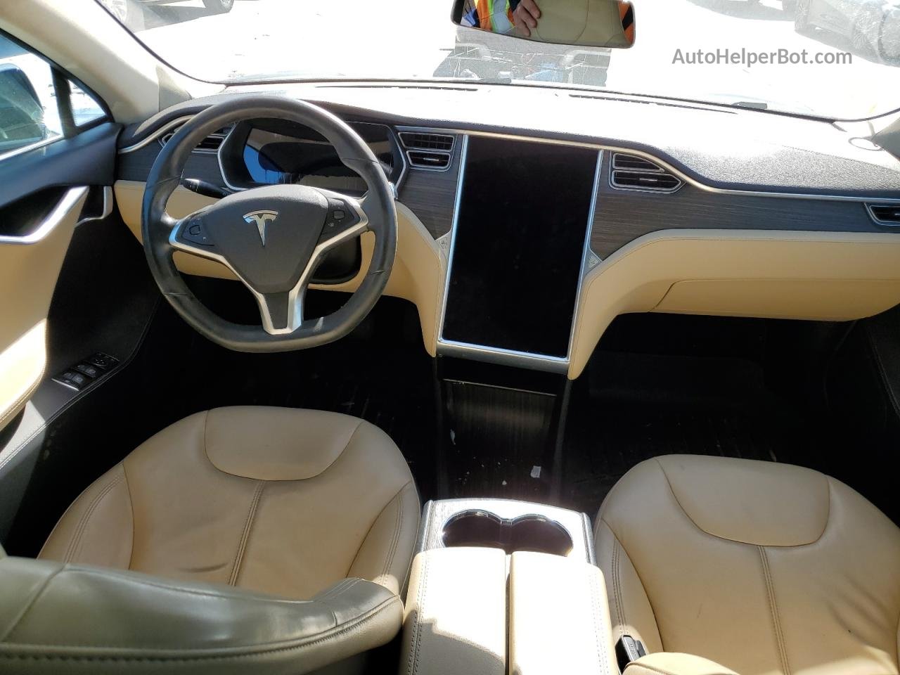 2014 Tesla Model S  Blue vin: 5YJSA1H16EFP43800