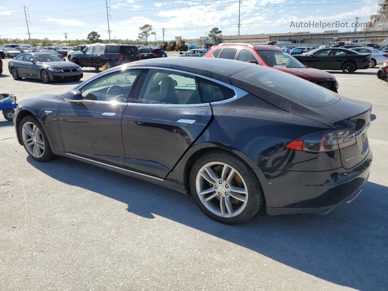 2014 Tesla Model S  Blue vin: 5YJSA1H16EFP43800