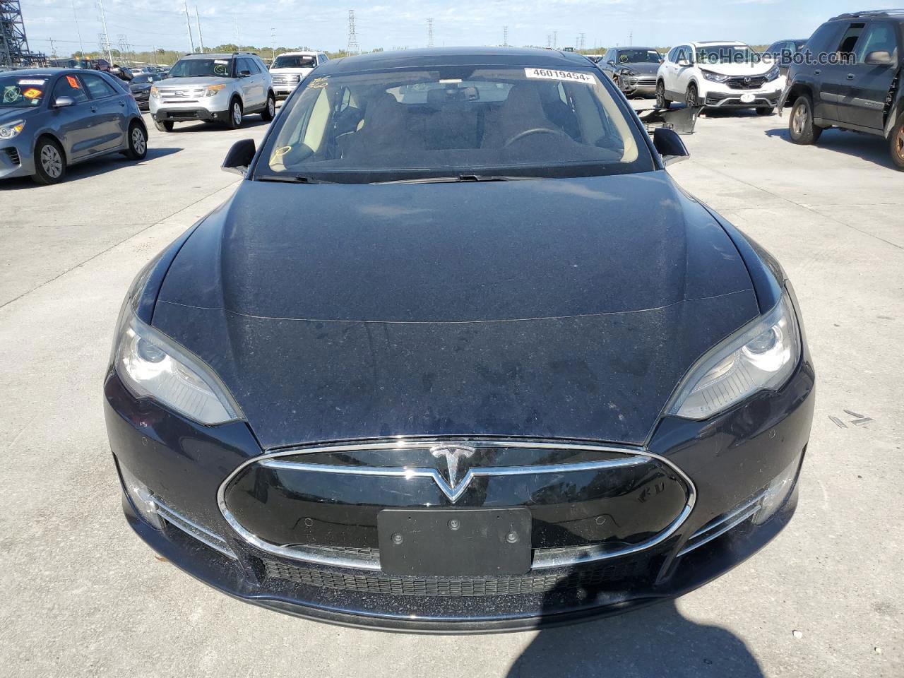 2014 Tesla Model S  Blue vin: 5YJSA1H16EFP43800