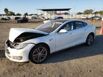 2014 Tesla Model S  White vin: 5YJSA1H16EFP47958