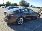 2014 Tesla Model S  Brown vin: 5YJSA1H16EFP57129