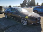 2014 Tesla Model S  Brown vin: 5YJSA1H16EFP57129