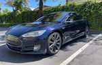 2014 Tesla Model S  Blue vin: 5YJSA1H16EFP58149