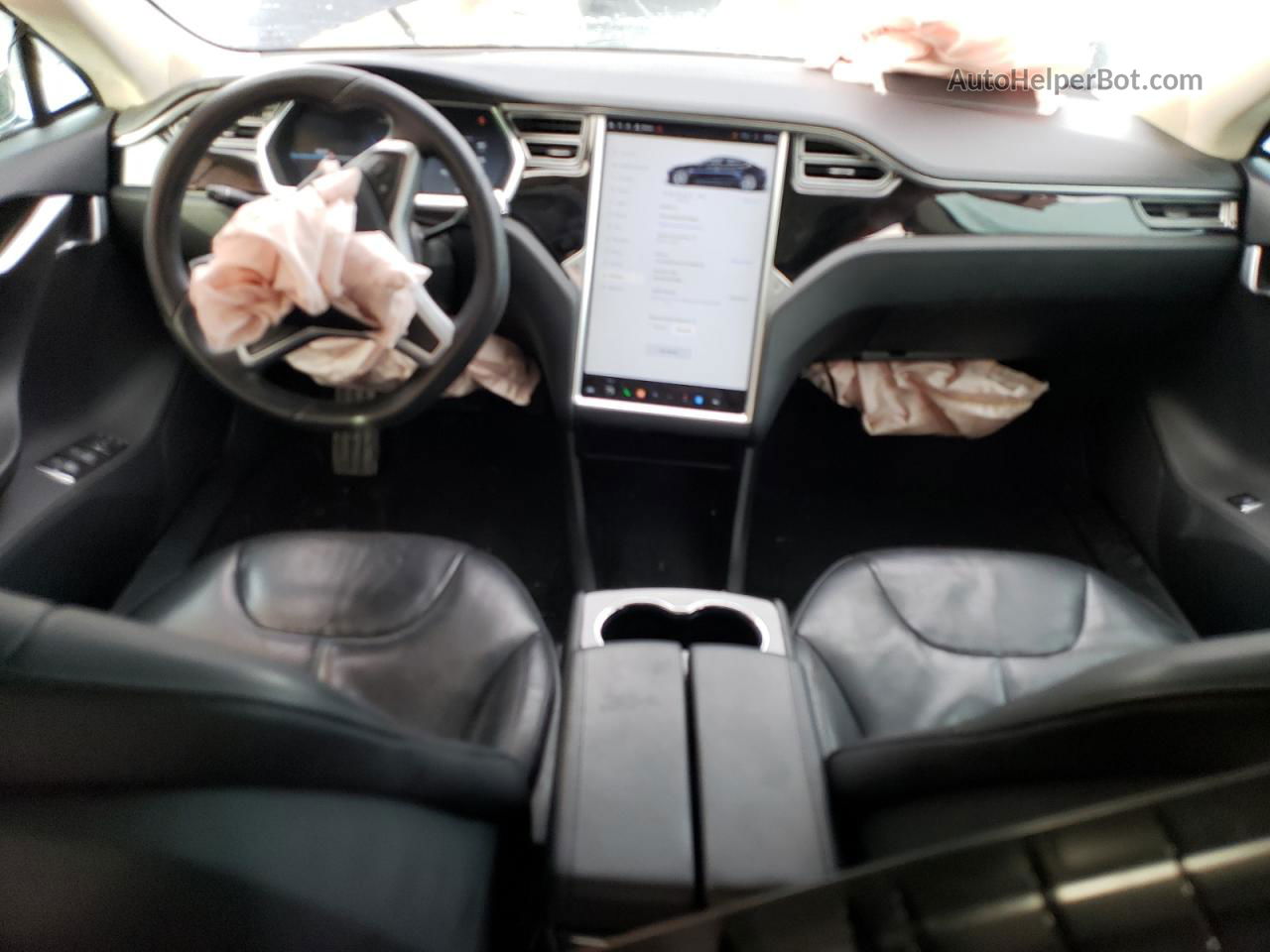 2014 Tesla Model S  Черный vin: 5YJSA1H17EFP28660