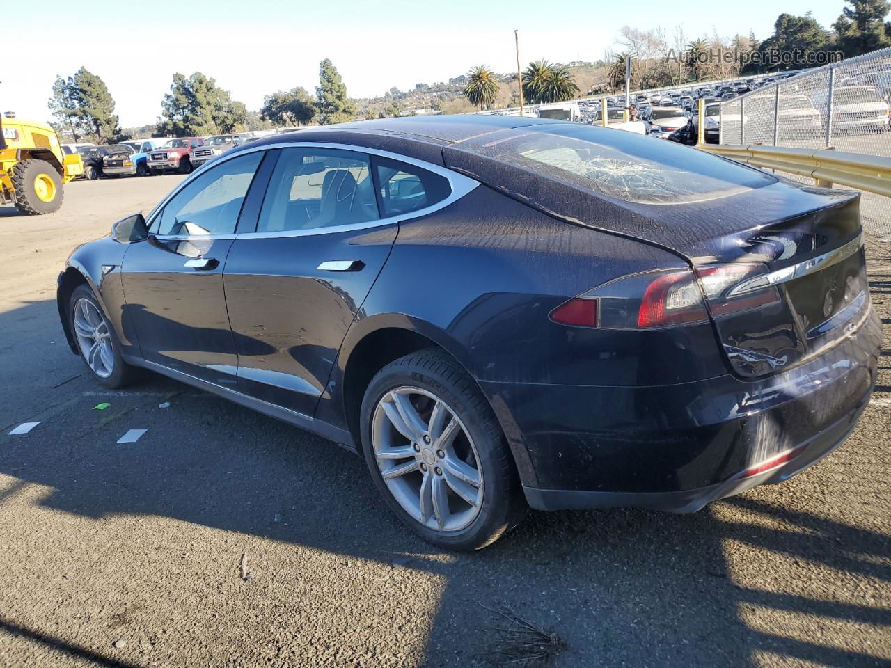 2014 Tesla Model S  Blue vin: 5YJSA1H17EFP32255