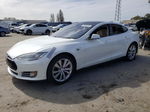 2014 Tesla Model S  White vin: 5YJSA1H17EFP37214