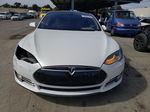 2014 Tesla Model S  White vin: 5YJSA1H17EFP37214