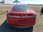 2014 Tesla Model S  Red vin: 5YJSA1H17EFP52702