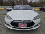 2014 Tesla Model S  White vin: 5YJSA1H17EFP58080