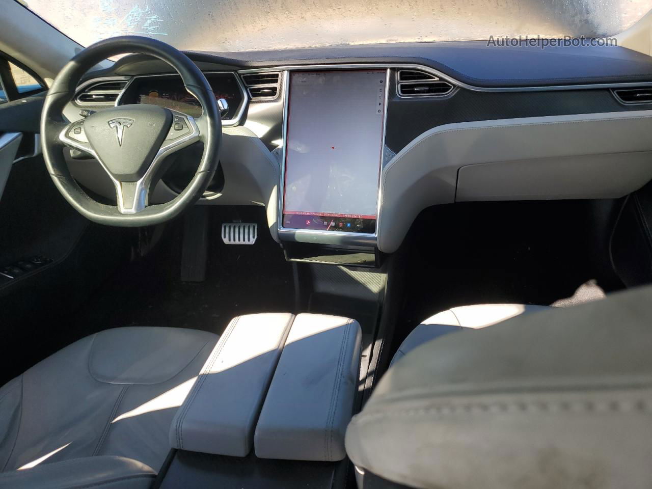 2014 Tesla Model S  Gray vin: 5YJSA1H18EFP32748