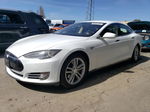 2014 Tesla Model S  White vin: 5YJSA1H18EFP33334