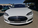 2014 Tesla Model S  White vin: 5YJSA1H18EFP33334