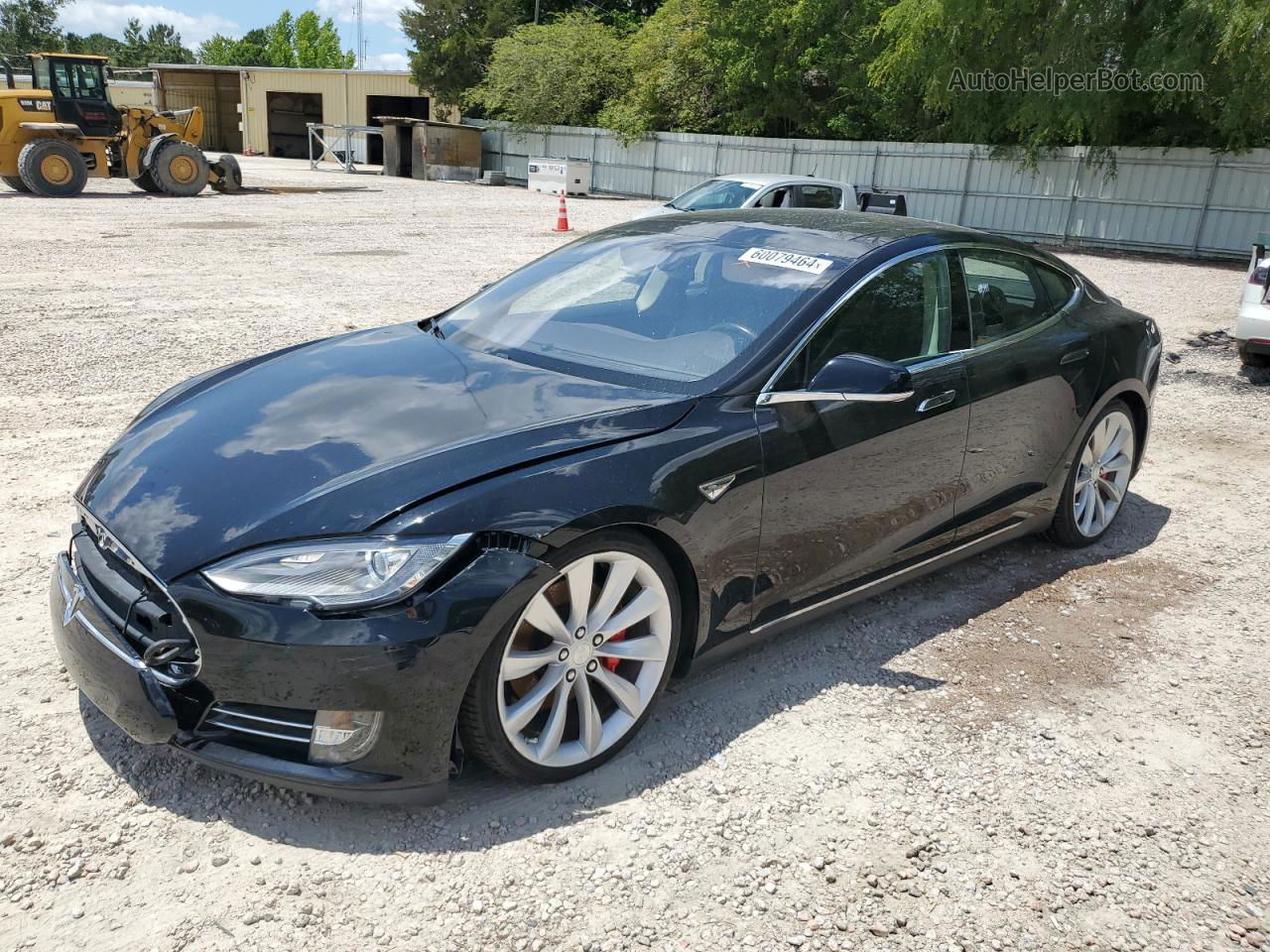 2014 Tesla Model S  Black vin: 5YJSA1H18EFP48089