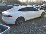 2014 Tesla Model S  White vin: 5YJSA1H18EFP52532