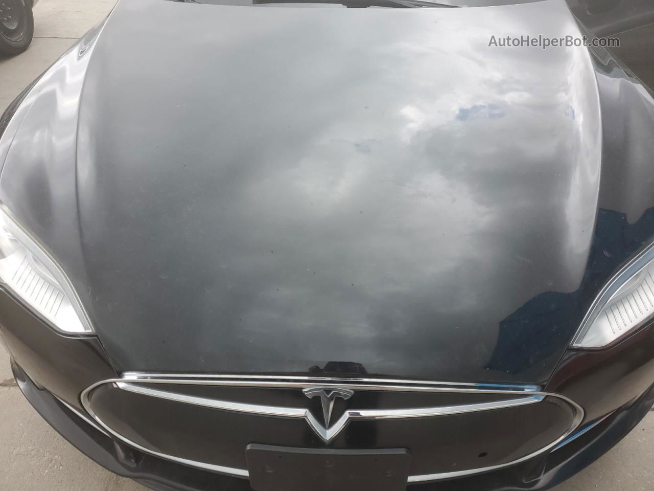 2014 Tesla Model S  Синий vin: 5YJSA1H18EFP56693