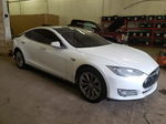 2014 Tesla Model S  White vin: 5YJSA1H18EFP57259