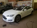 2014 Tesla Model S  White vin: 5YJSA1H18EFP57259