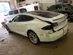 2014 Tesla Model S  White vin: 5YJSA1H18EFP57259