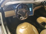 2014 Tesla Model S  White vin: 5YJSA1H18EFP57259