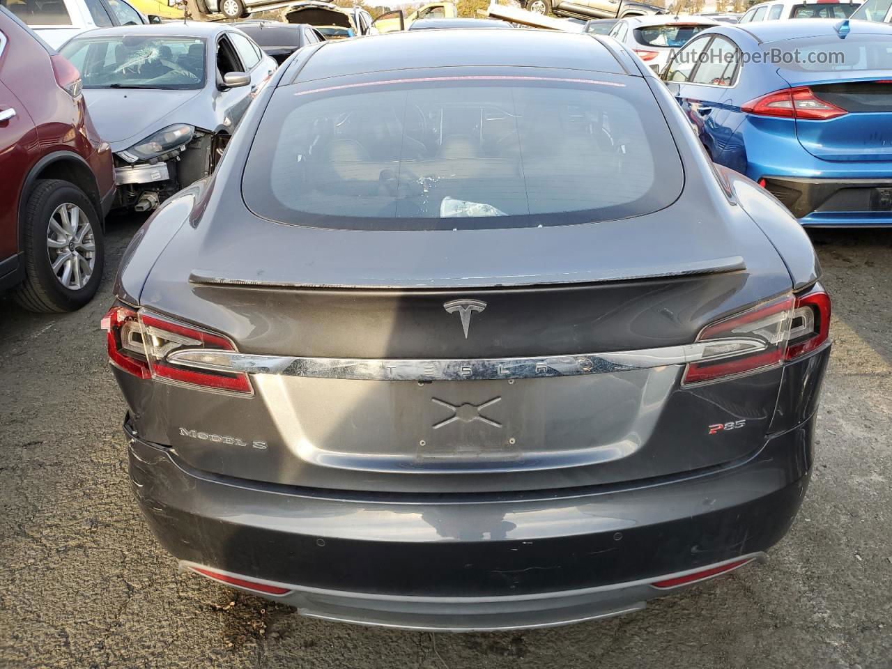 2014 Tesla Model S  Charcoal vin: 5YJSA1H19EFP49509