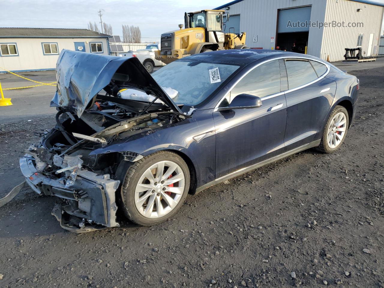 2014 Tesla Model S  Black vin: 5YJSA1H19EFP52619