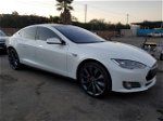 2014 Tesla Model S  White vin: 5YJSA1H1XEFP37305