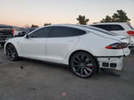 2014 Tesla Model S  White vin: 5YJSA1H1XEFP37305