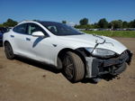 2014 Tesla Model S  White vin: 5YJSA1H1XEFP50314