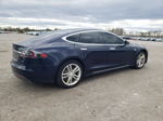 2014 Tesla Model S  Blue vin: 5YJSA1H1XEFP61037