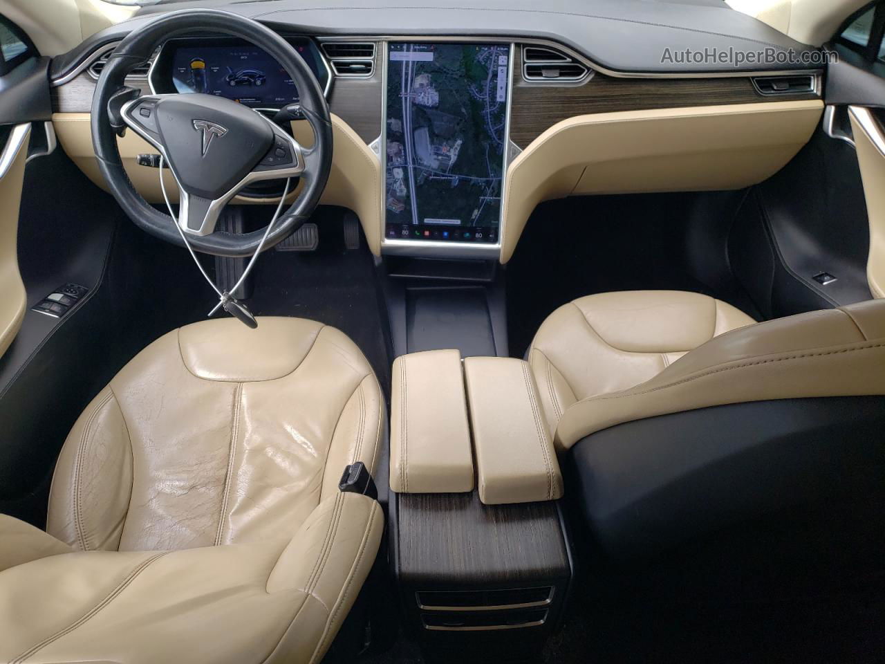 2014 Tesla Model S  Blue vin: 5YJSA1H1XEFP61037