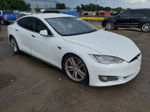 2014 Tesla Model S  White vin: 5YJSA1H1XEFP64357