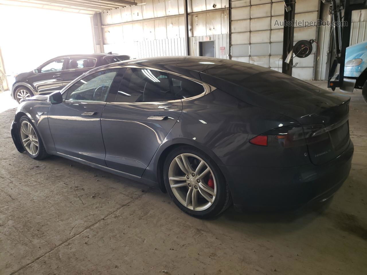 2014 Tesla Model S  Серый vin: 5YJSA1H20EFP64957