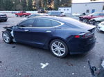 2015 Tesla Model S 85d Blue vin: 5YJSA1H21FFP73183