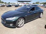 2014 Tesla Model S  Green vin: 5YJSA1H22EFP62756