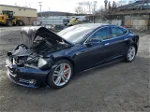 2015 Tesla Model S 85d Blue vin: 5YJSA1H22FFP67991