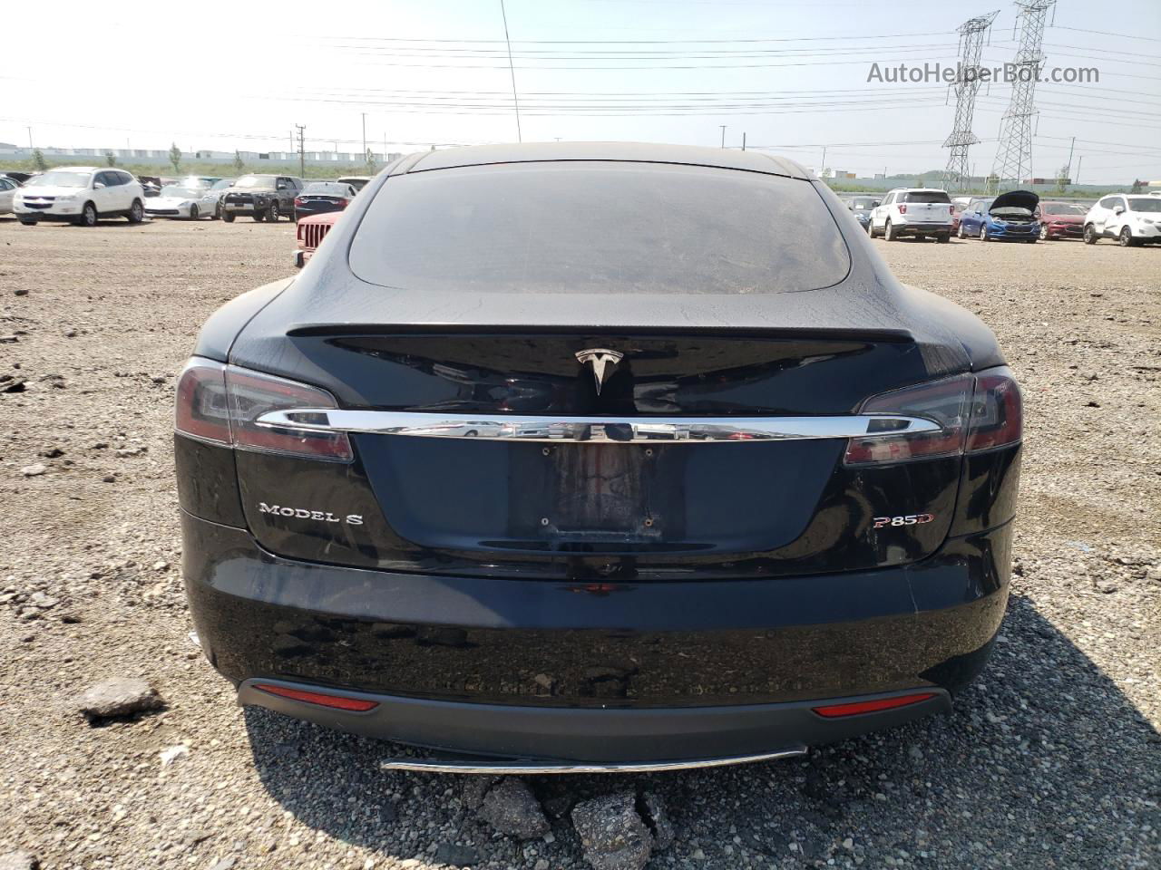 2014 Tesla Model S  Black vin: 5YJSA1H23EFP62720